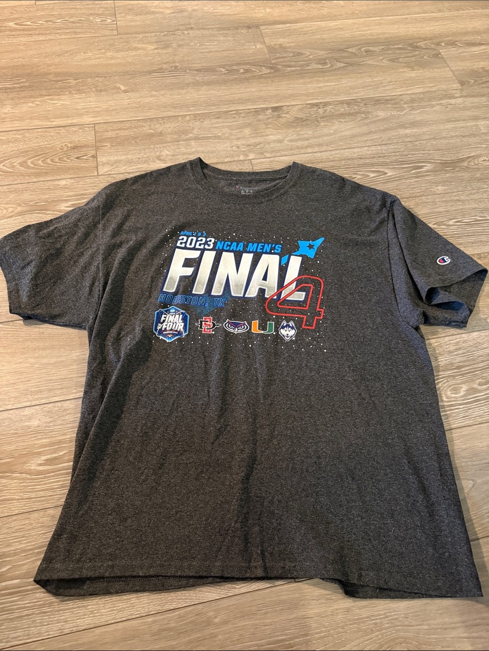 NCAA Men’s Final Four 2023 Tee, Sz XL